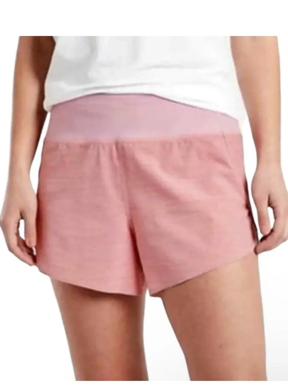 Athleta Pink Textured 3.5